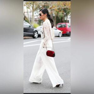 ! Wes Gordon wide leg pants